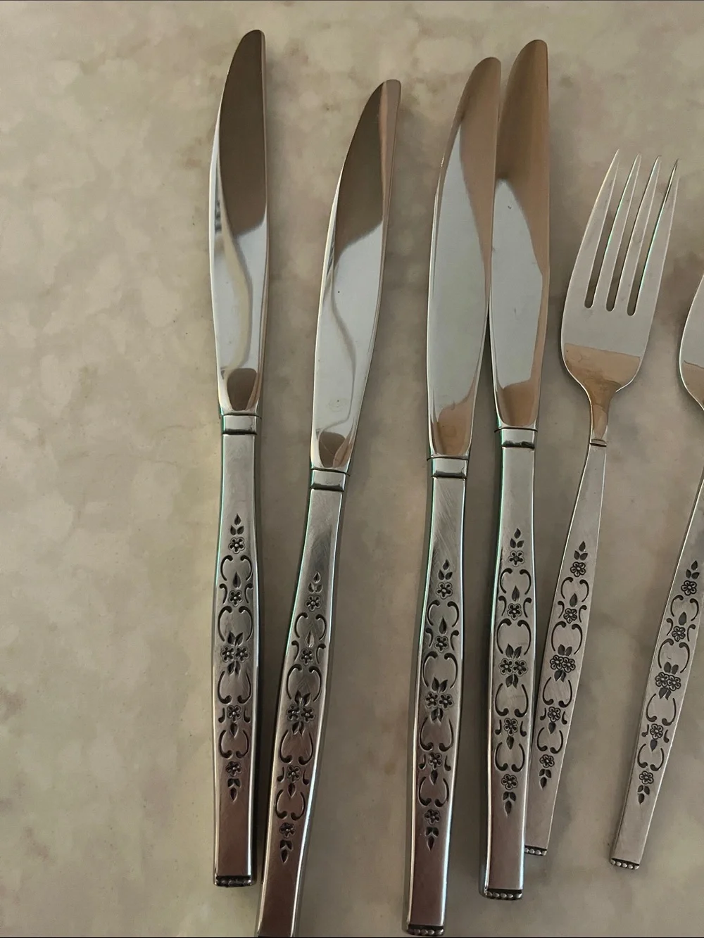 VTG Oneida Wm. Roger’s Premier Stainless steel Flatware Set 26 Pc new old stock
